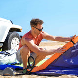 The Smart & Portable Pump To effortlessly Inflate sup, kayaks, kites and more!