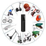 smart mini bike pump for different tires and balls